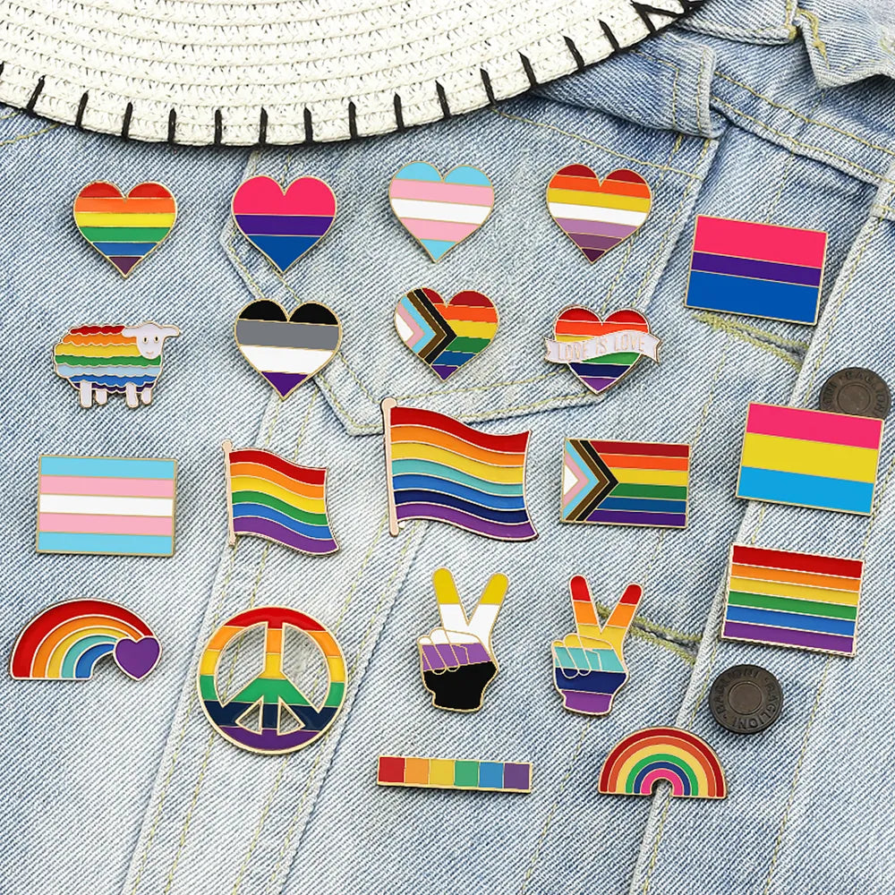 Prideful Enamel Pins