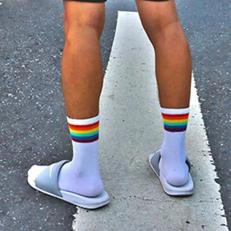 Rainbow Streetwear Socks