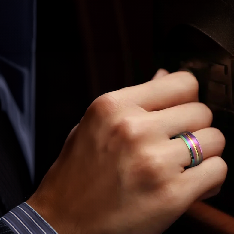 Rebel Rainbow Ring