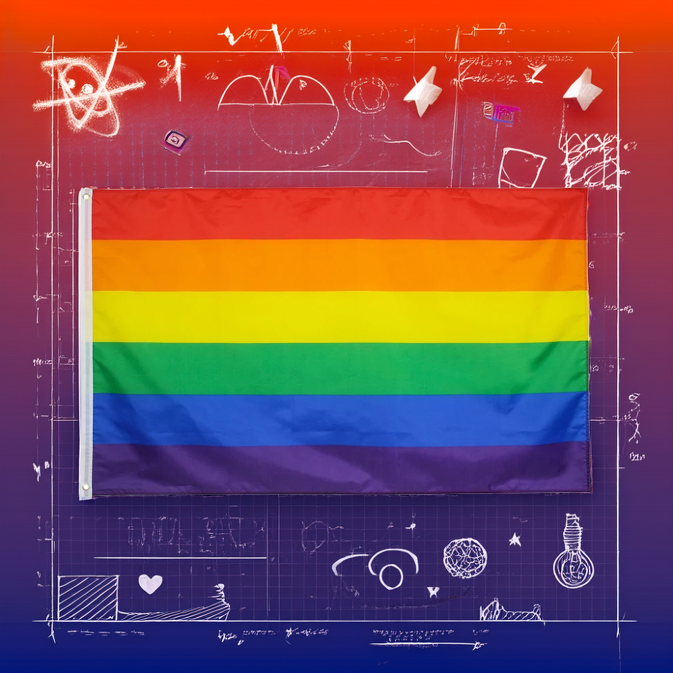 Original Pride Flag – Galactic Gaylords