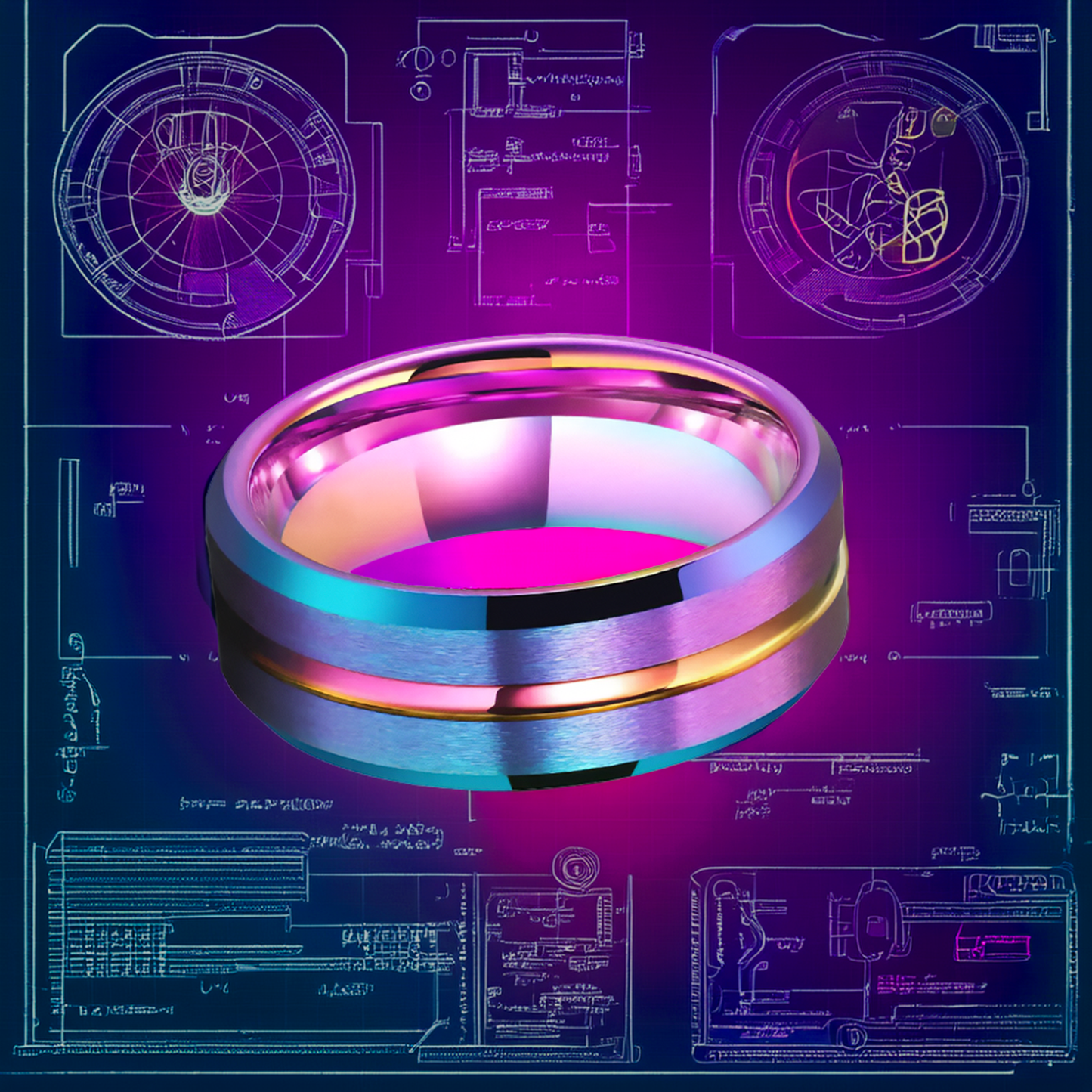 Rebel Rainbow Ring