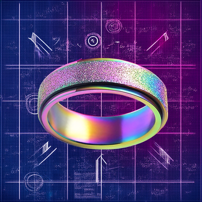 Cosmic Focus Fidget Ring